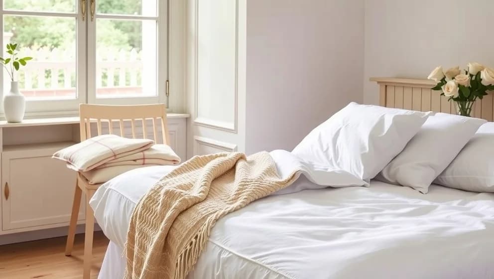 Så bäddar du snyggt inför visningen