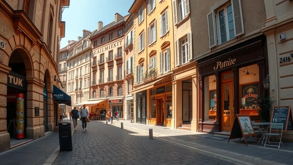 Västra Storgatan i Kristianstad